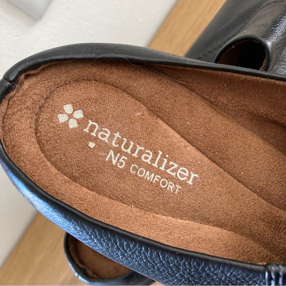 Naturalized Size 11 Black Mules - Picture 2 of 10